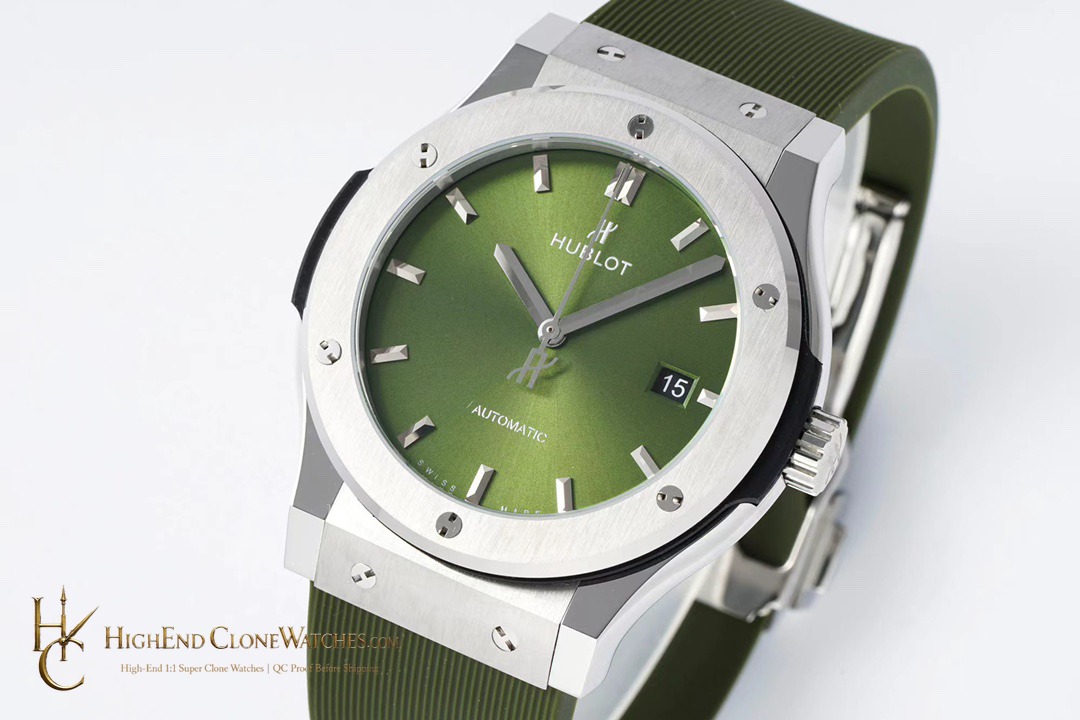 Hublot Classic Fusion Green 42mm 542.NX.8970.RX product view super clone watch
