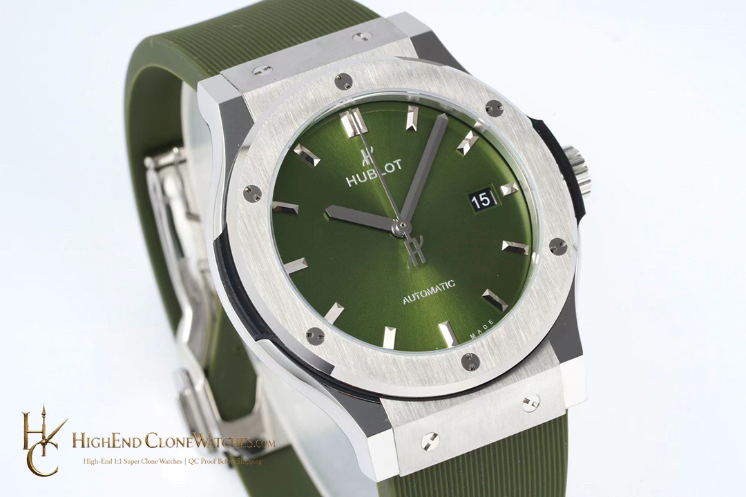 Hublot Classic Fusion Green 42mm 542.NX.8970.RX product view super clone watch