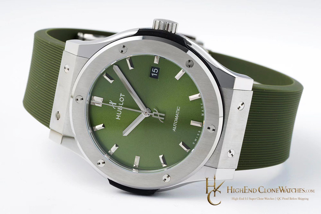 Hublot Classic Fusion Green 42mm 542.NX.8970.RX product view super clone watch