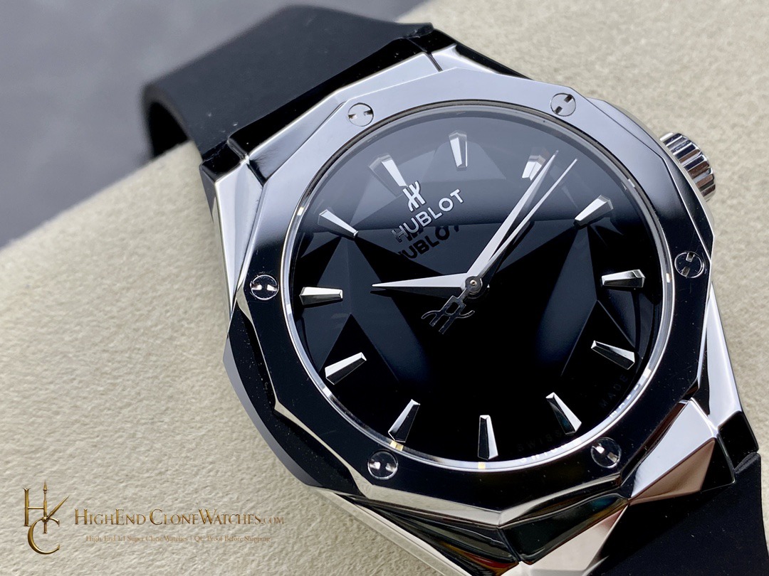 Hublot Classic Fusion Orlinski Titanium 40mm 550.NS.1800.RX.ORL19 product view super clone watch