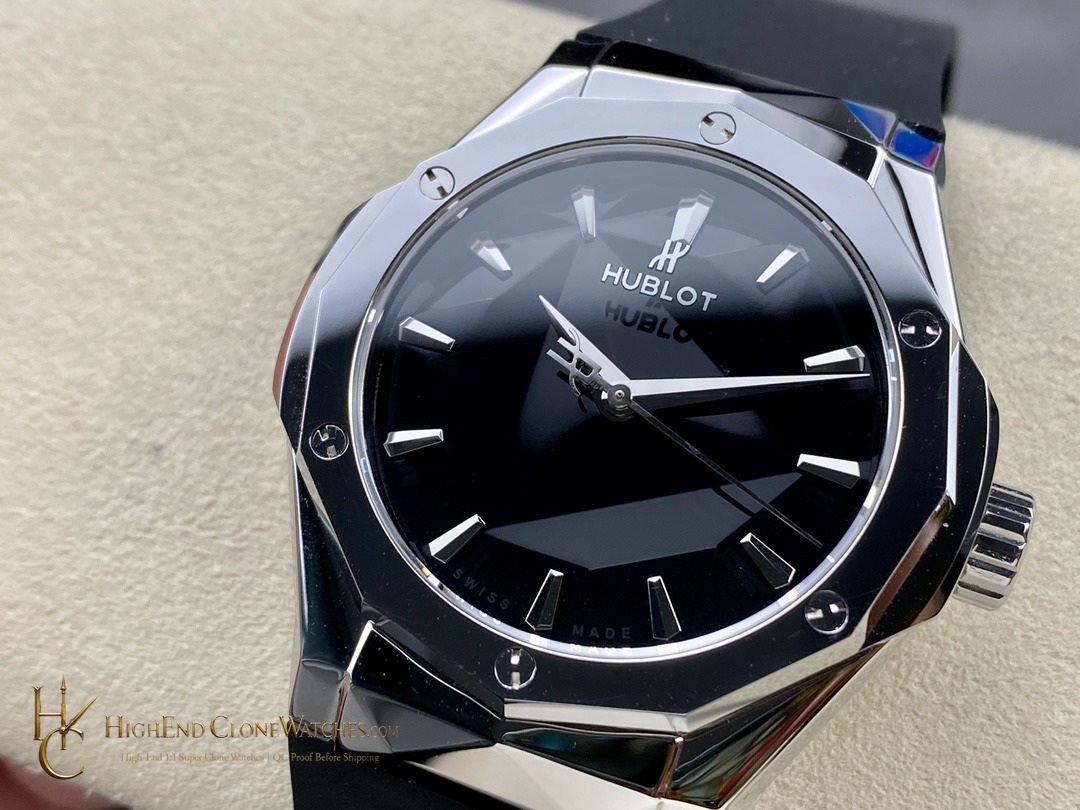Hublot Classic Fusion Orlinski Titanium 40mm 550.NS.1800.RX.ORL19 product view super clone watch