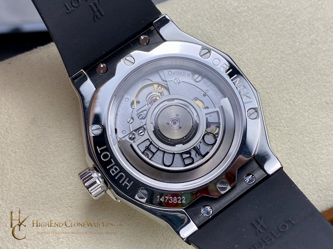Hublot Classic Fusion Orlinski Titanium 40mm 550.NS.1800.RX.ORL19 product view super clone watch