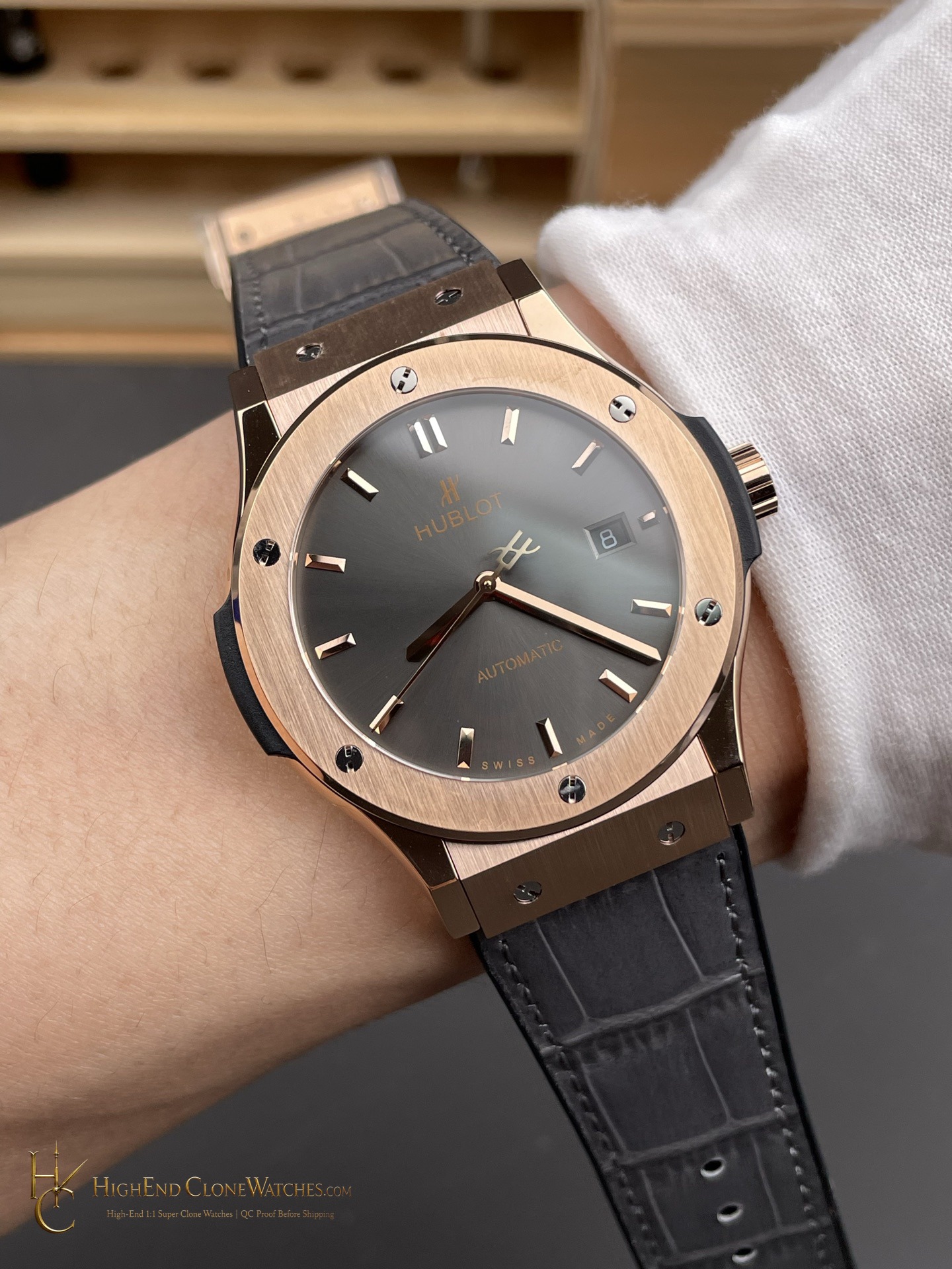 Hublot Classic Fusion 542.OX.7081.RX racing grey dial super clone watch