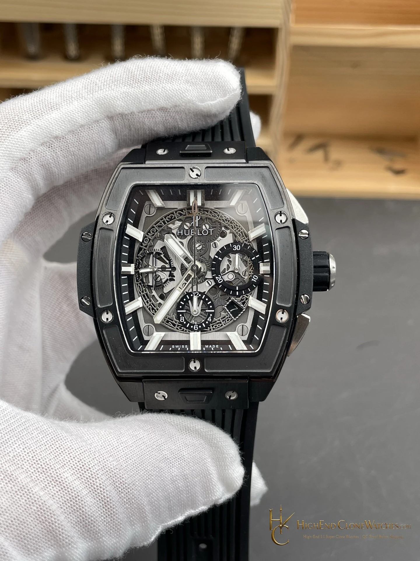Hublot Spirit of Big Bang Black Magic 642.CI.0170.RX product view super clone watch - product view 1