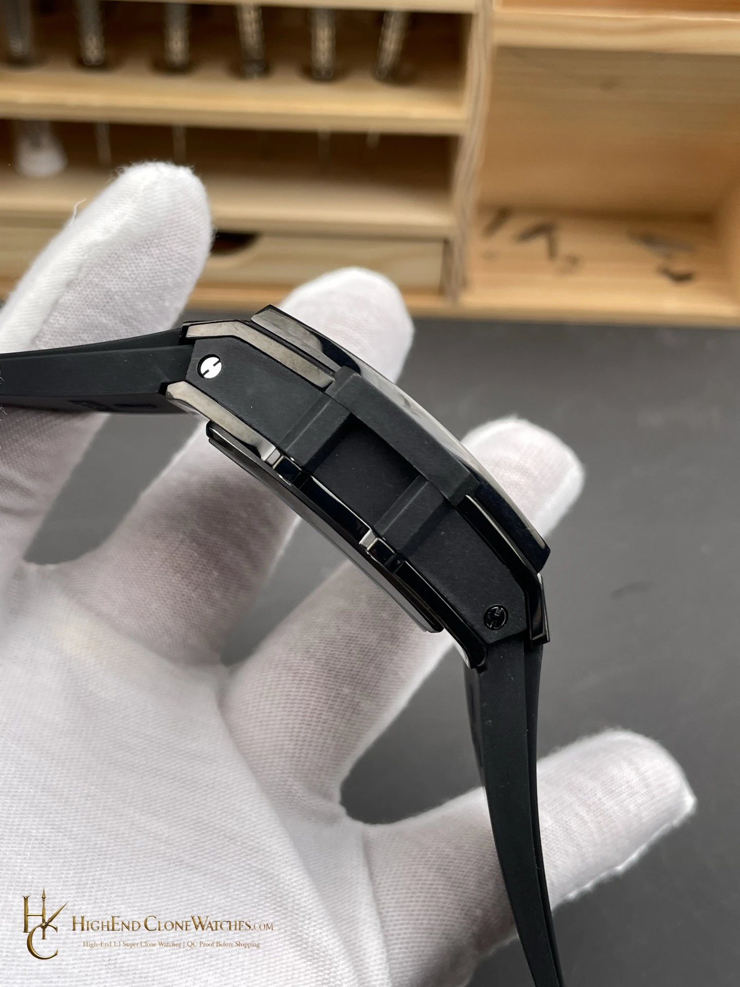 Hublot Spirit of Big Bang Black Magic 642.CI.0170.RX product view super clone watch - product view 4
