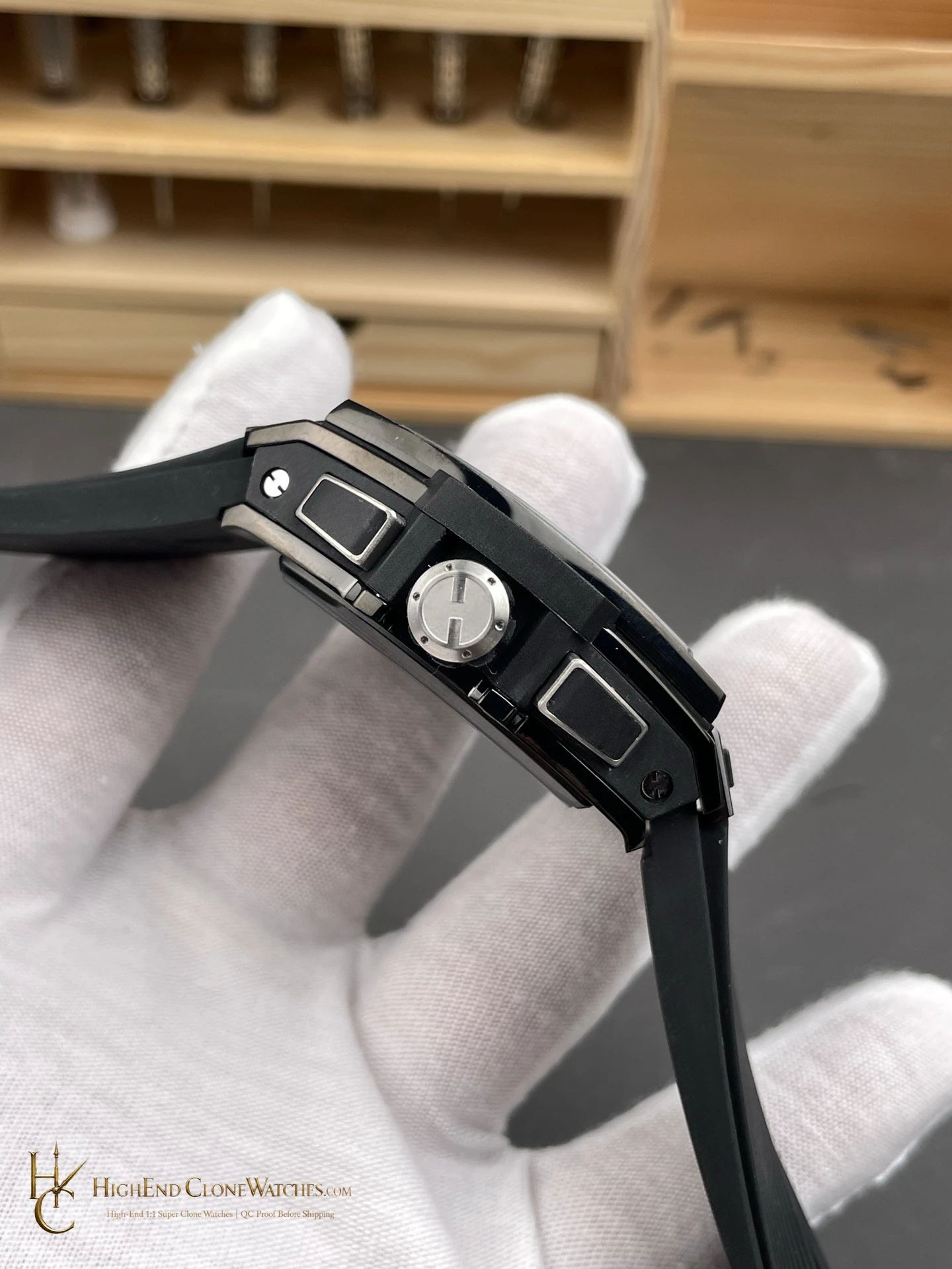 Hublot Spirit of Big Bang Black Magic 642.CI.0170.RX product view super clone watch - product view 6