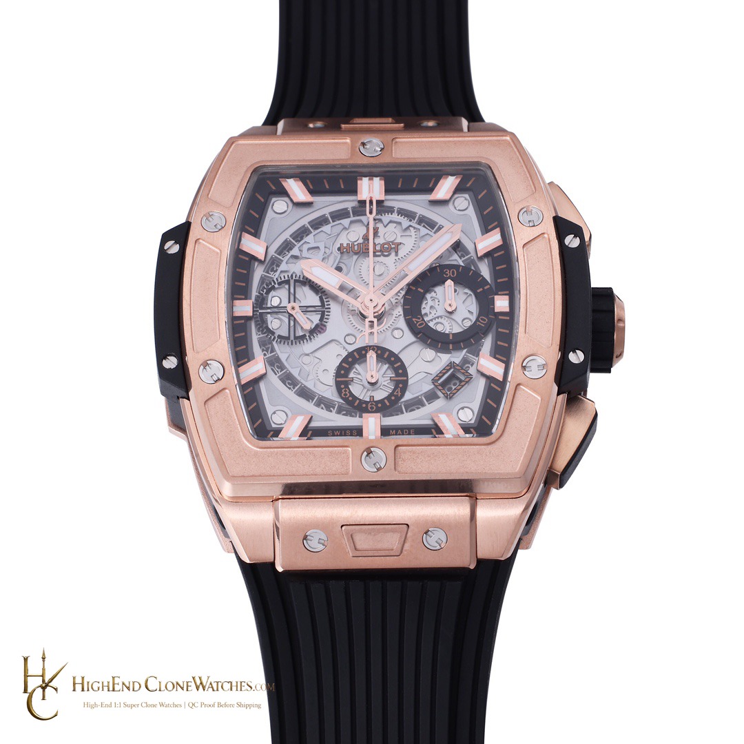 Hublot Spirit of Big Bang King Gold 42mm 642.OX.0180.RX product view super clone watch