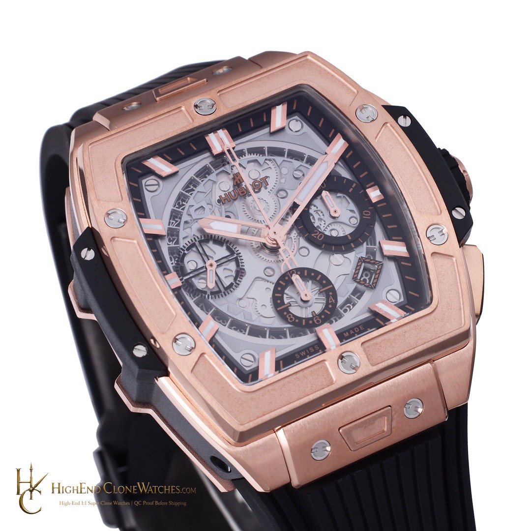 Hublot Spirit of Big Bang King Gold 42mm 642.OX.0180.RX product view super clone watch