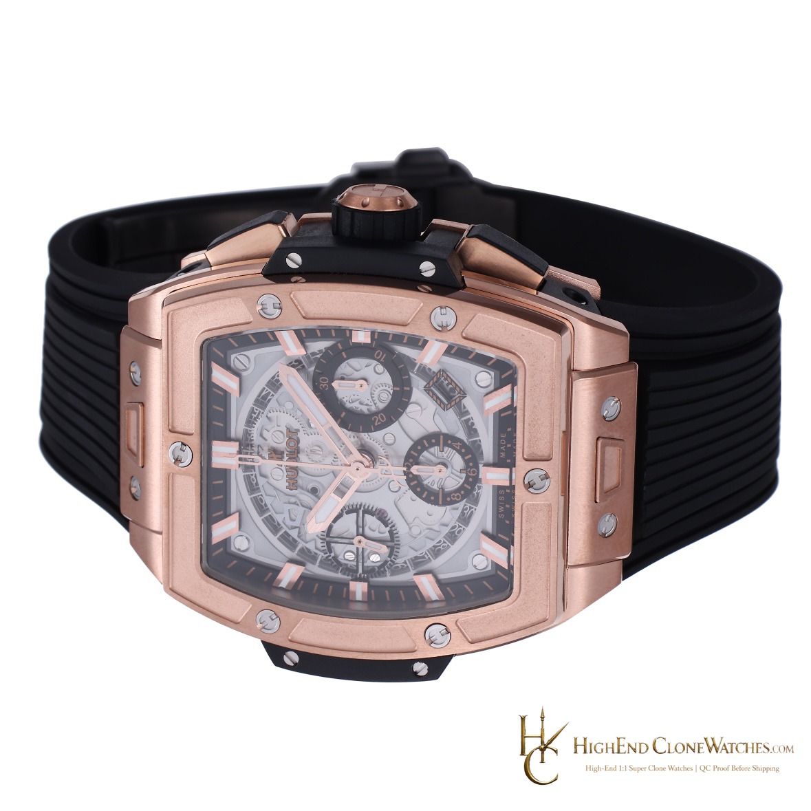 Hublot Spirit of Big Bang King Gold 42mm 642.OX.0180.RX product view super clone watch