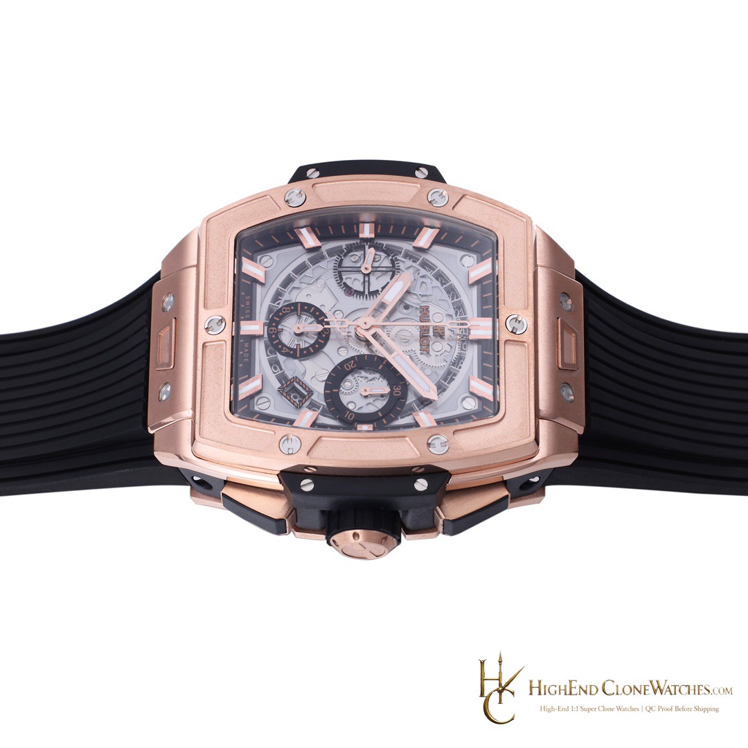 Hublot Spirit of Big Bang King Gold 42mm 642.OX.0180.RX product view super clone watch