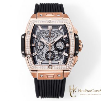 Hublot Spirit of Big Bang Rose Gold Diamonds 642.OX.0180.RX.1104 product view super clone watch