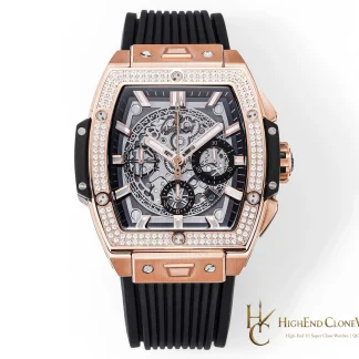 Hublot Spirit of Big Bang Rose Gold Diamonds 642.OX.0180.RX.1104 product view super clone watch
