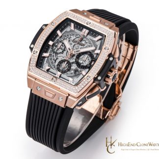 Hublot Spirit of Big Bang Rose Gold Diamonds 642.OX.0180.RX.1104 product view super clone watch