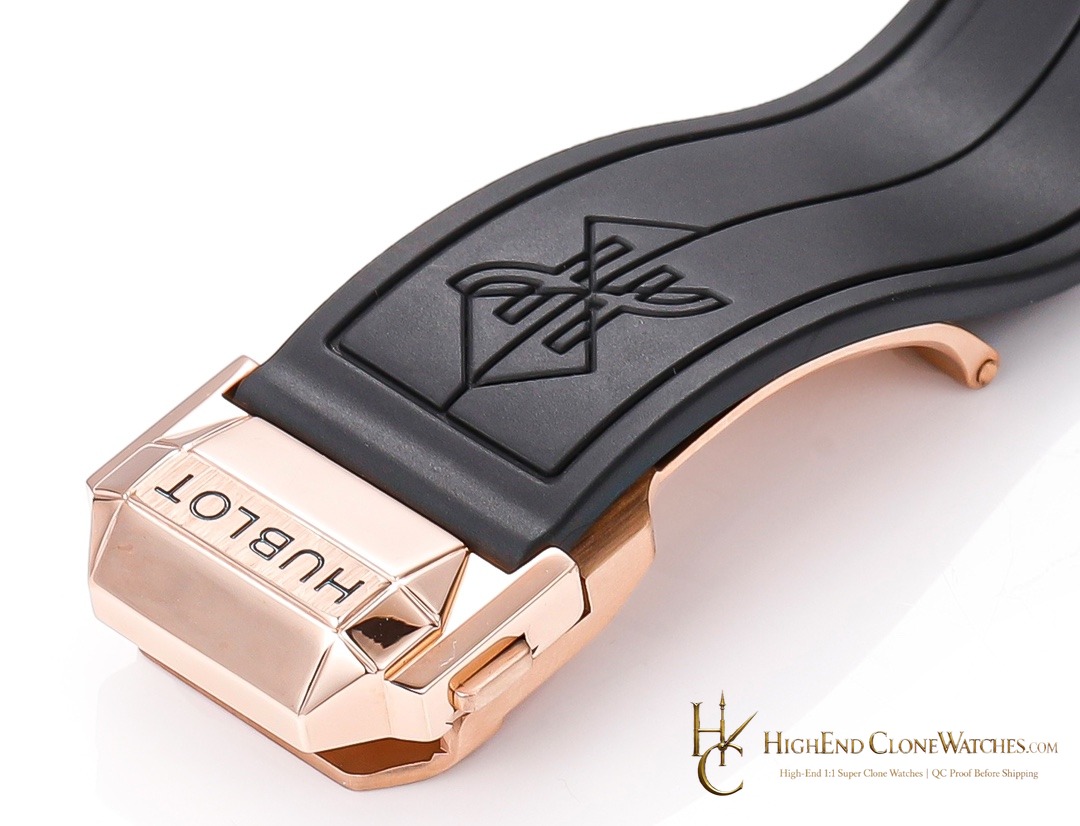 Hublot Spirit of Big Bang Sang Bleu Rose Gold Pav 648.OX.0108.RX.1604.MXM23 product view super clone watch