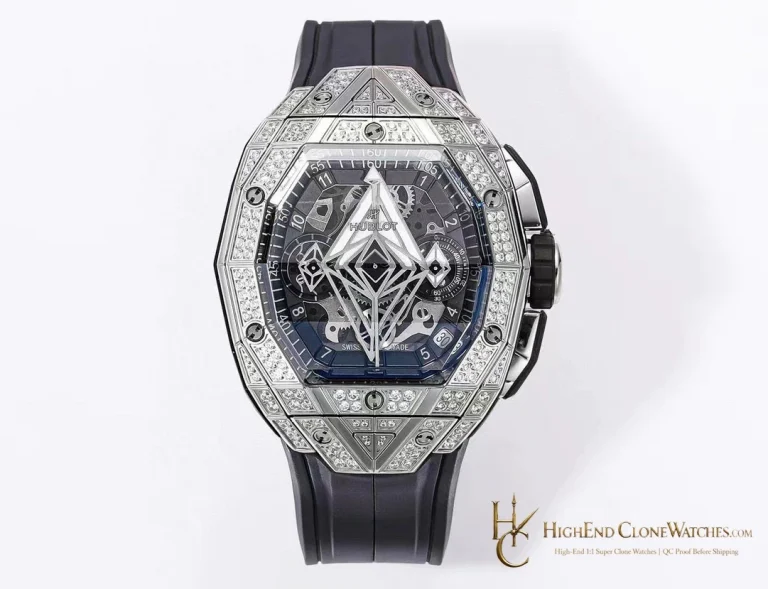 Hublot Spirit of Big Bang Sang Bleu Titanium Pav 648.NX.0107.RX.1604.MXM23 product view super clone watch