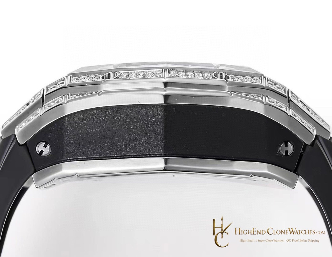 Hublot Spirit of Big Bang Sang Bleu Titanium Pav 648.NX.0107.RX.1604.MXM23 product view super clone watch