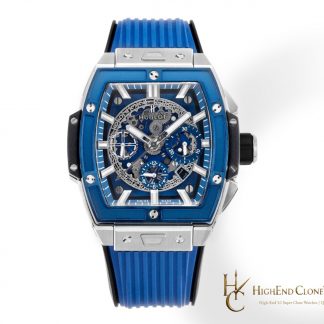 Hublot Spirit of Big Bang Titanium Blue Ceramic 42mm 642.NL.7170.RX product view super clone watch