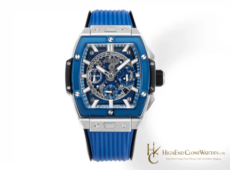 Hublot Spirit of Big Bang Titanium Blue Ceramic 42mm 642.NL.7170.RX product view super clone watch