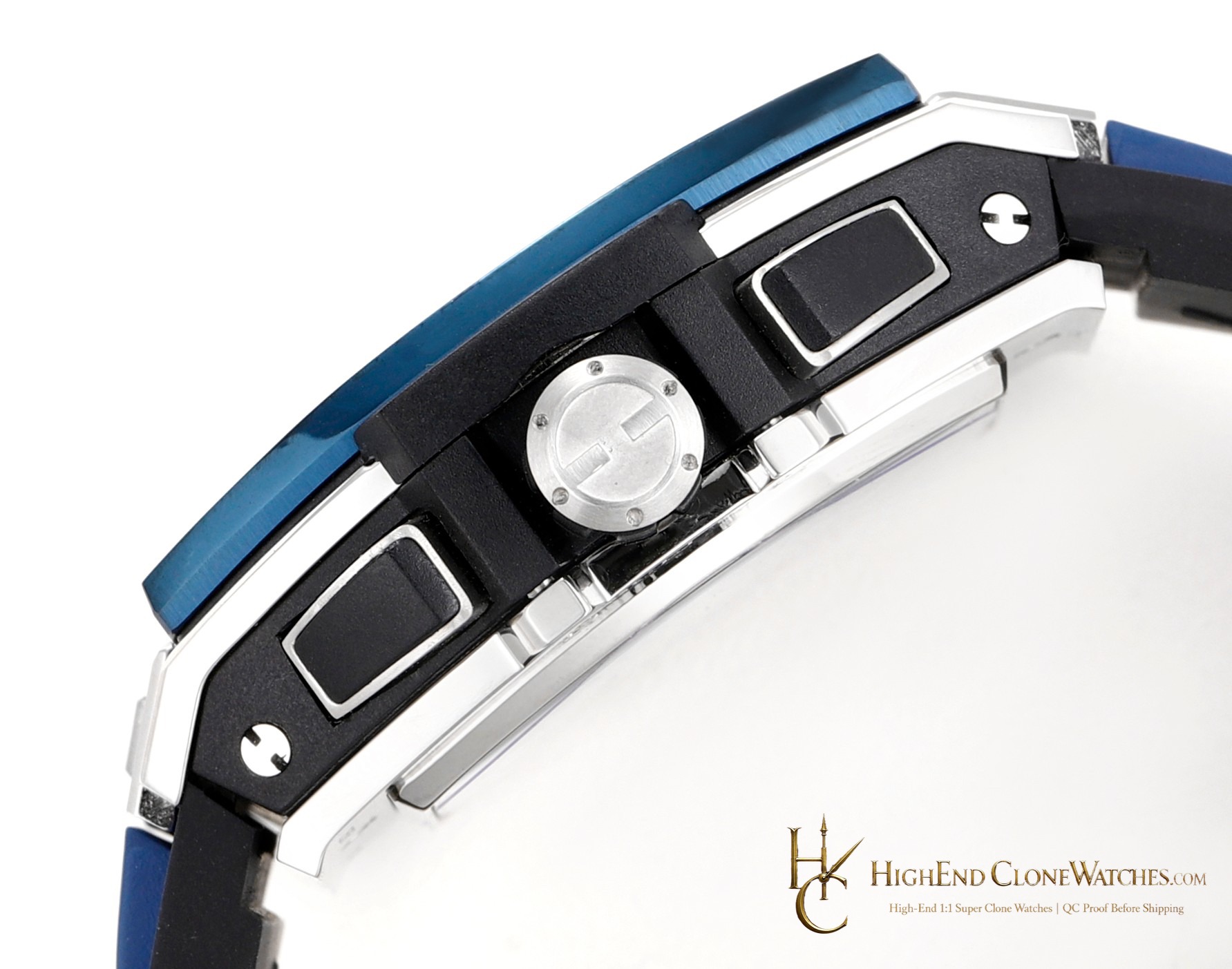 Hublot Spirit of Big Bang Titanium Blue Ceramic 42mm 642.NL.7170.RX product view super clone watch