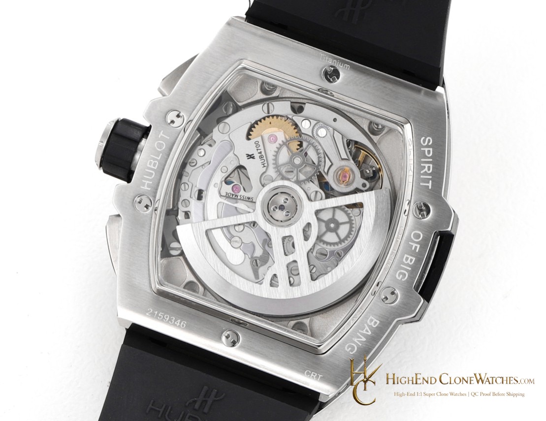 Hublot Spirit of Big Bang Titanium Blue Ceramic 42mm 642.NL.7170.RX product view super clone watch