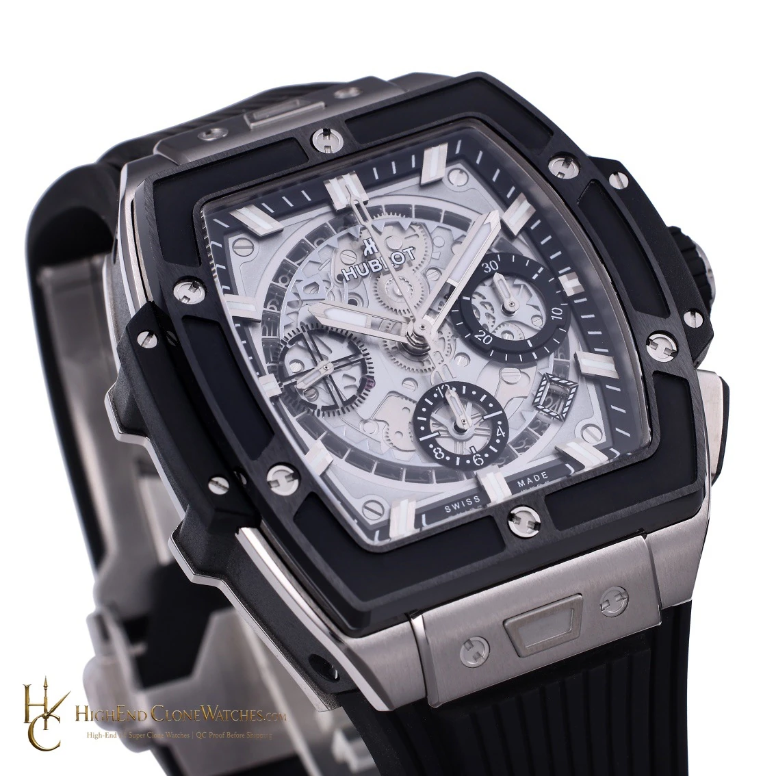 Hublot Spirit of Big Bang 642.NM.0170.RX black ceramic bezel super clone watch - product view 4