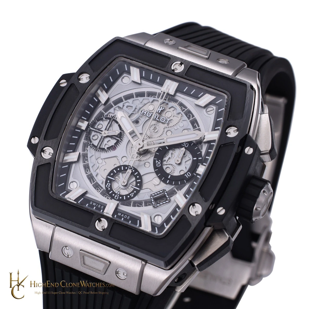 Hublot Spirit of Big Bang 642.NM.0170.RX black ceramic bezel super clone watch - product view 5