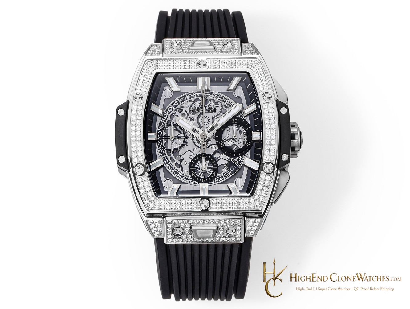 Hublot Spirit of Big Bang Titanium Pav 642.NX.0170.RX.1704 product view super clone watch