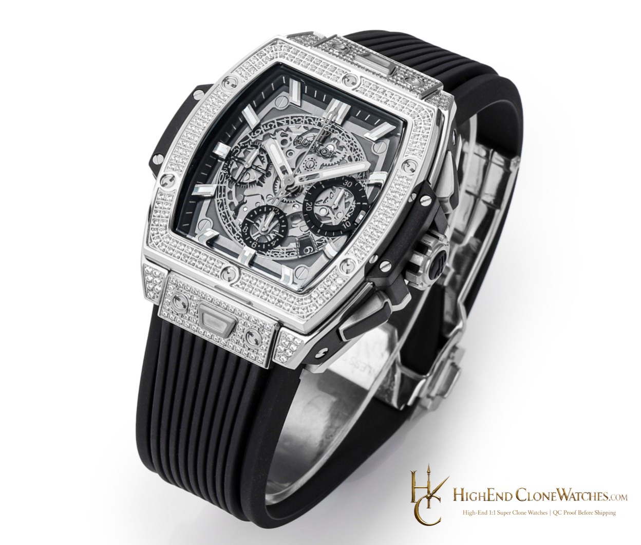 Hublot Spirit of Big Bang Titanium Pav 642.NX.0170.RX.1704 product view super clone watch