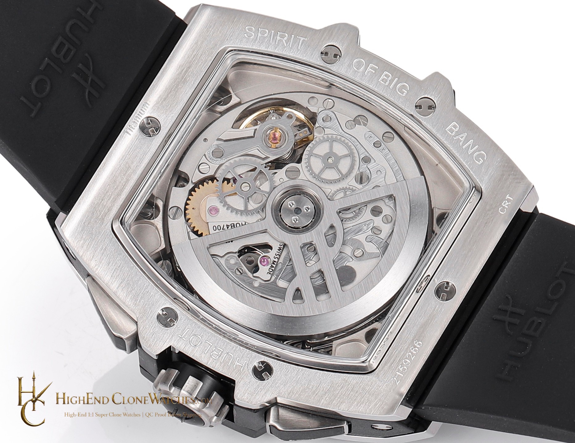 Hublot Spirit of Big Bang Titanium Pav 642.NX.0170.RX.1704 product view super clone watch