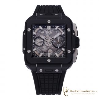 Hublot Square Bang Unico Black Magic 42mm 821.CI.0170.RX product view super clone watch