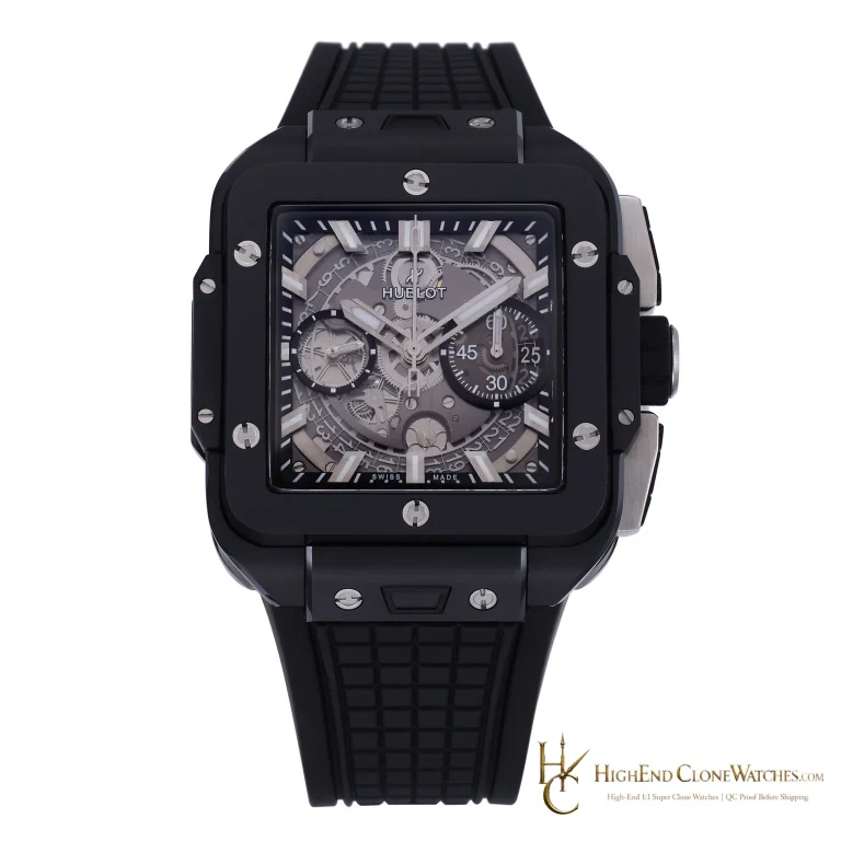 Hublot Square Bang Unico Black Magic 42mm 821.CI.0170.RX product view super clone watch