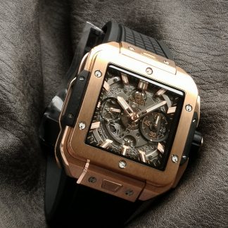 Hublot Square Bang Unico King Gold Ceramic 42mm 821.OM.0180.RX product view super clone watch