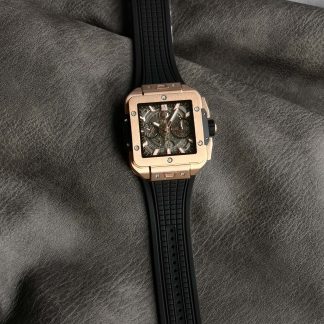 Hublot Square Bang Unico King Gold Ceramic 42mm 821.OM.0180.RX product view super clone watch