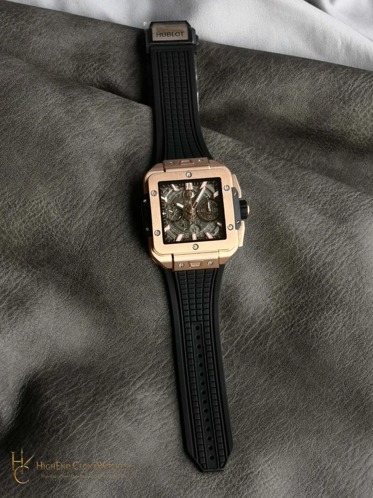 Hublot Square Bang Unico King Gold Ceramic 42mm 821.OM.0180.RX product view super clone watch