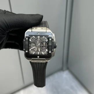 Hublot Square Bang Unico Titanium Ceramic 42mm 821.NM.0170.RX product view super clone watch
