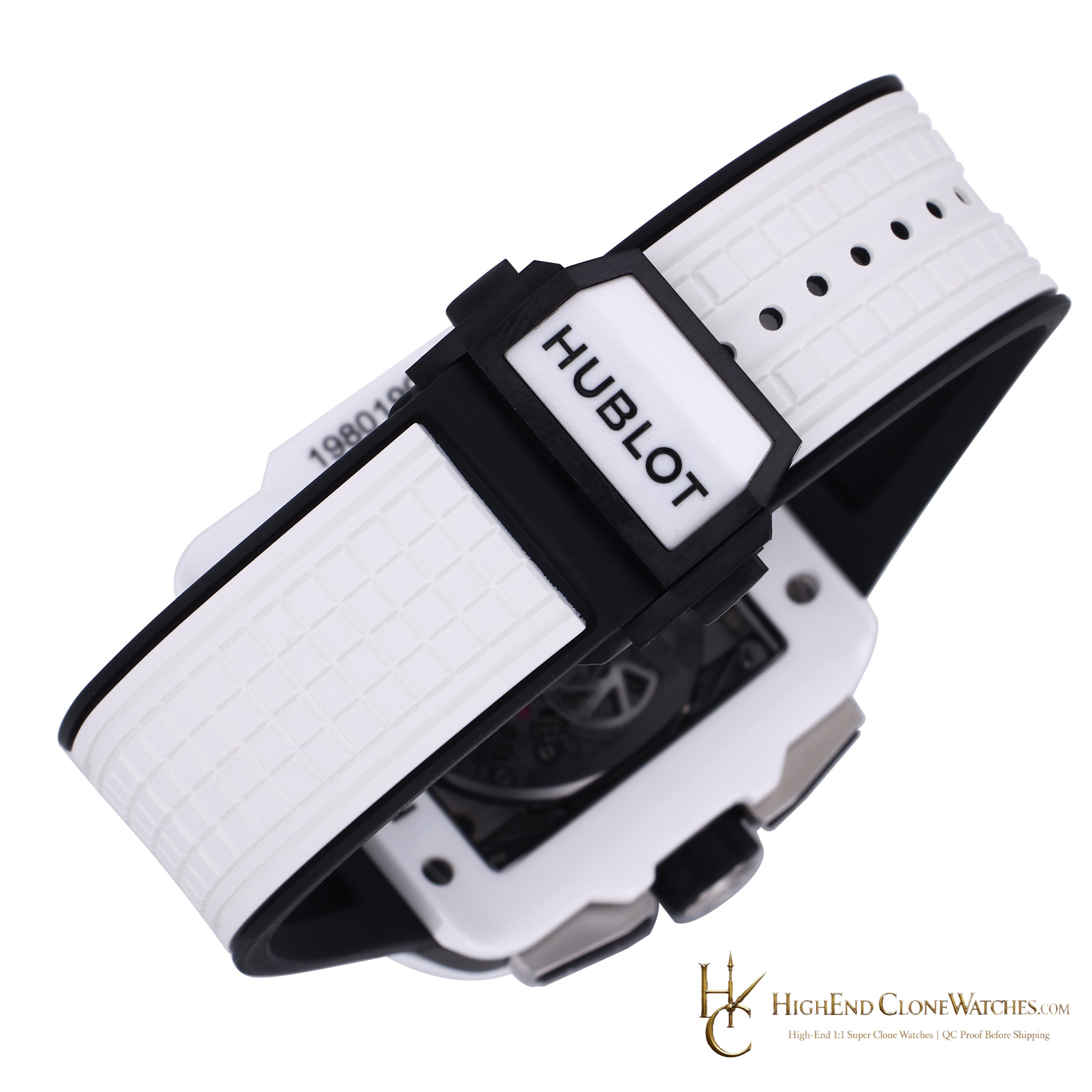 Hublot Square Bang Unico White Ceramic 42mm 821.HX.0170.RX product view super clone watch