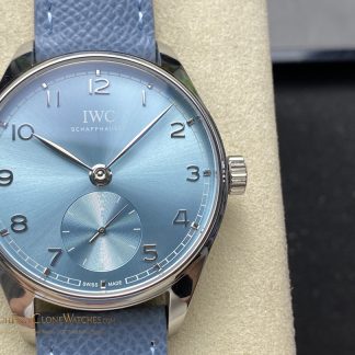 IWC Blue Dial Portugieser IW358402 super clone watch front view