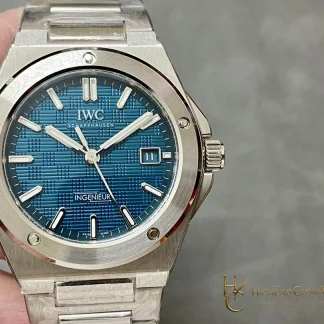 IWC IW328903 Ingenieur Automatic 40 Aqua Dial super clone watch front view