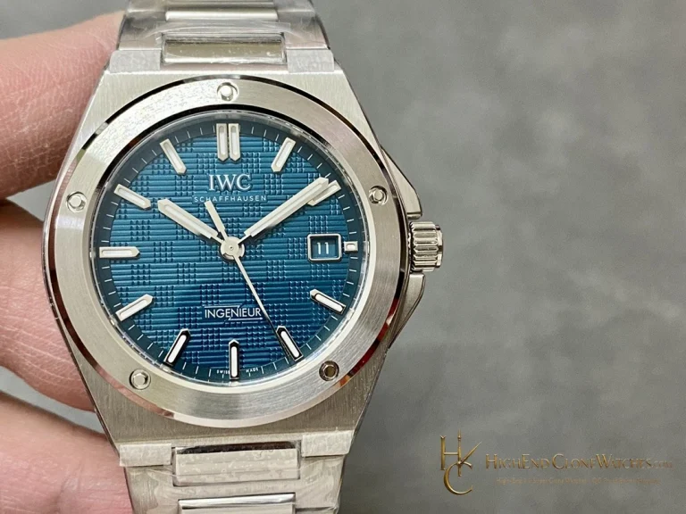 IWC IW328903 Ingenieur Automatic 40 Aqua Dial super clone watch front view