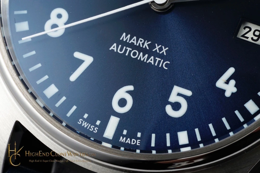IWC Mark XX Pilots Watch IW328204 super clone watch bracelet or strap fit