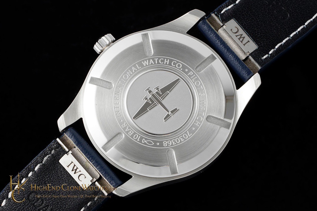 IWC Mark XX Pilots Watch IW328204 super clone watch angled view