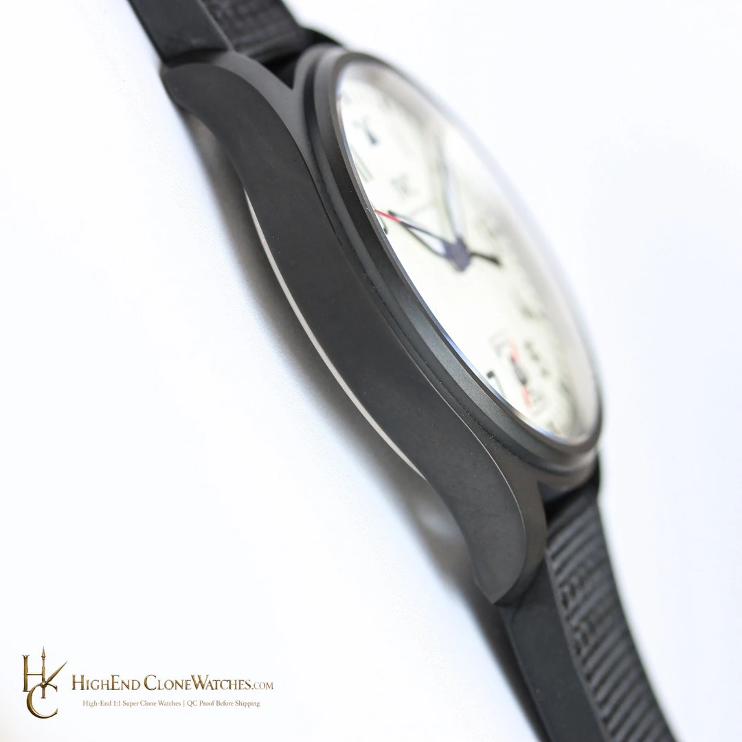 IWC Pilots Watch Automatic 41mm Black Aces IW326905 super clone watch caseback detail