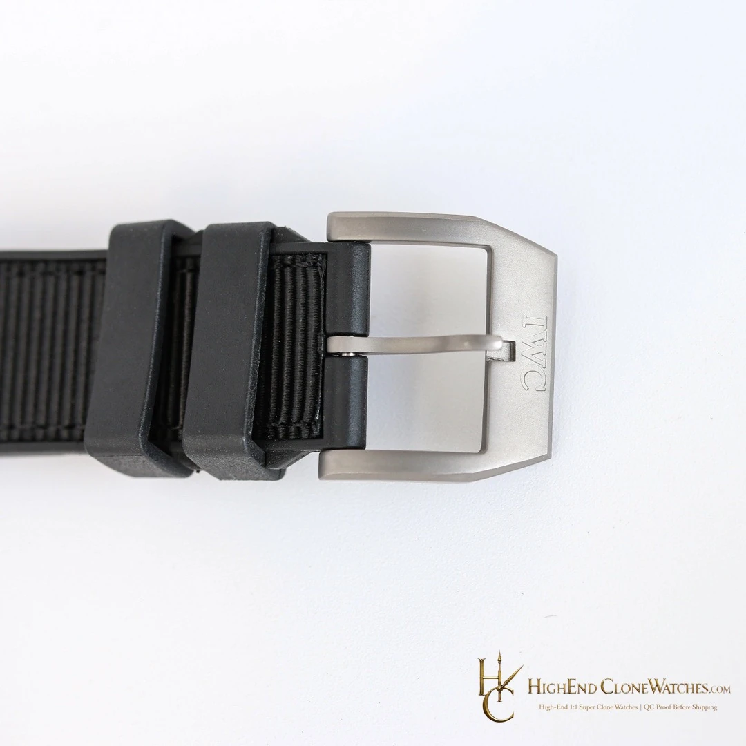 IWC Pilots Watch Automatic 41mm Black Aces IW326905 super clone watch angled view