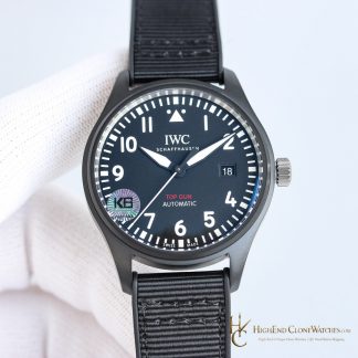 IWC Pilots Watch Automatic TOP GUN 41mm IW326906 super clone watch front view