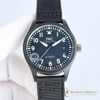 IWC Pilots Watch Automatic TOP GUN 41mm IW326906 super clone watch front view