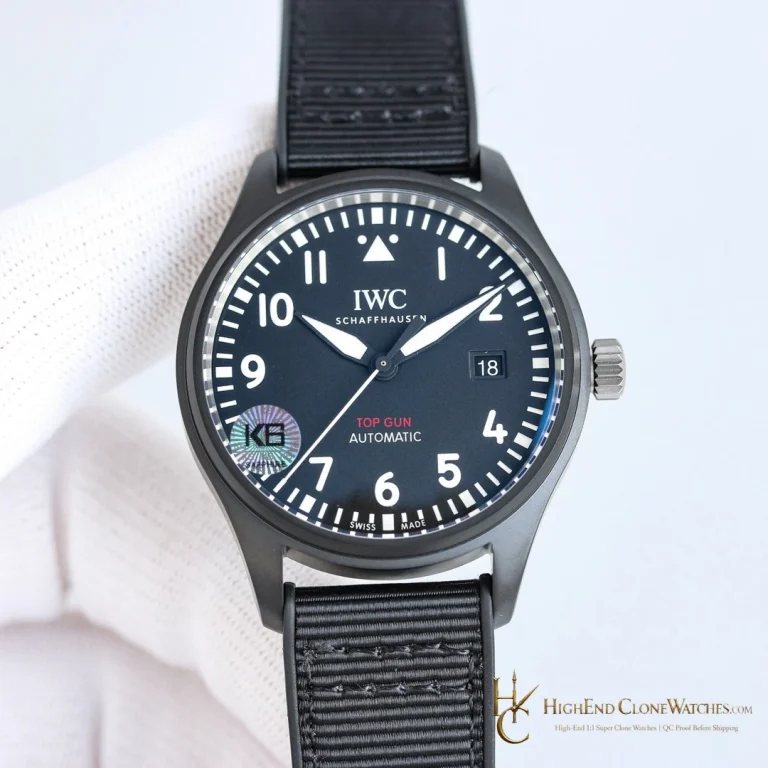 IWC Pilots Watch Automatic TOP GUN 41mm IW326906 super clone watch front view