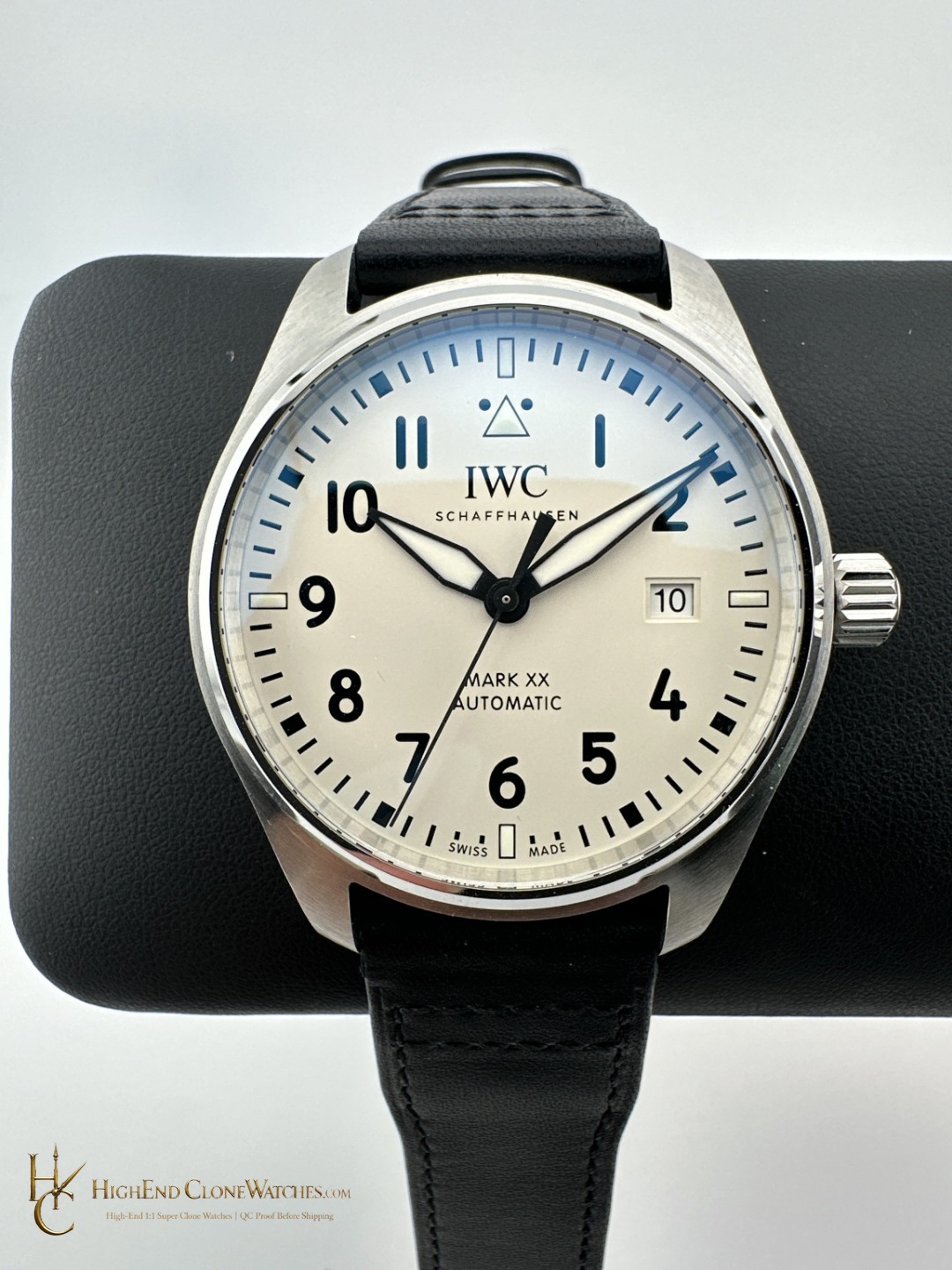 IWC Pilots Watch Mark XX 40mm IW328207 super clone watch front view