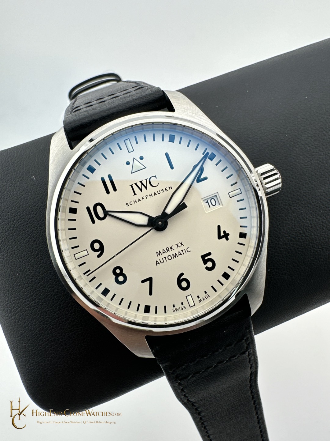IWC Pilots Watch Mark XX 40mm IW328207 super clone watch dial detail