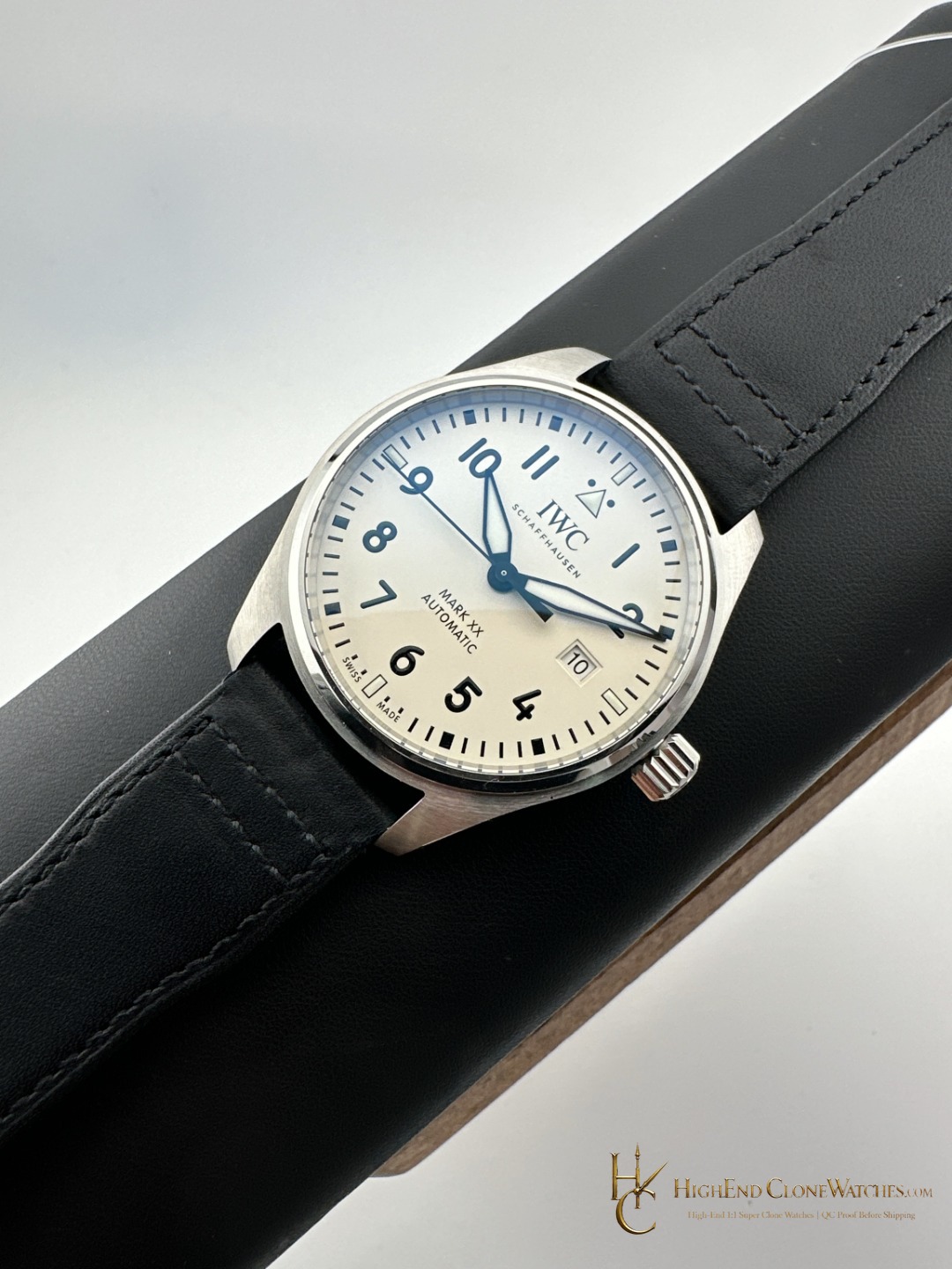 IWC Pilots Watch Mark XX 40mm IW328207 super clone watch side case profile