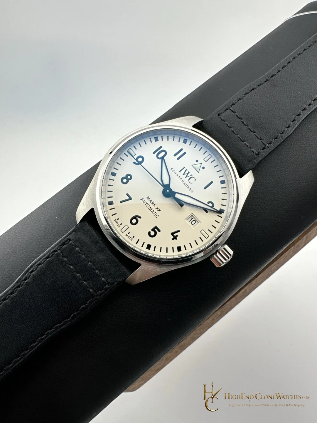 IWC Pilots Watch Mark XX 40mm IW328207 super clone watch side case profile